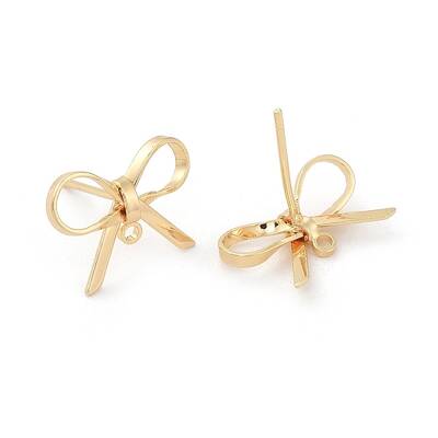 Brass Stud Earring Findings