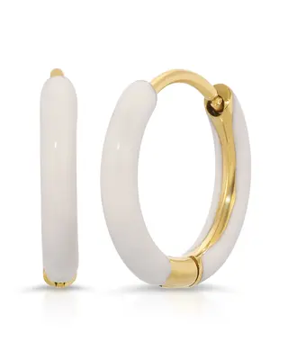 Palencia Hoops | Color: White