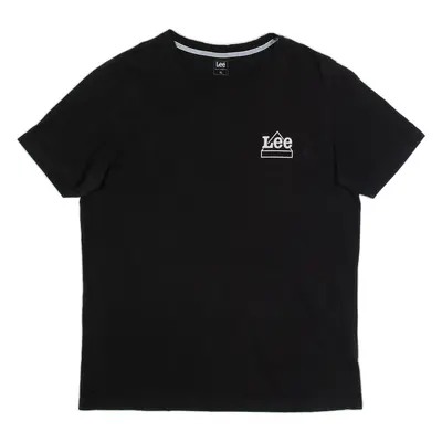 LEE Mens T-Shirt Black XL