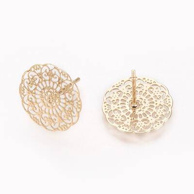 Brass Stud Earring