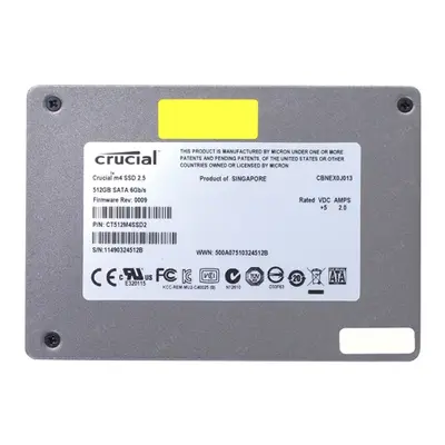 Crucial CT512M4SSD2BAA | M4 512GB Multi-Level Cell SATA 6Gb/s 2.5-Inch Solid State Drive