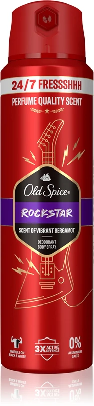 Old Spice RockStar deodorant spray for men 200 ml