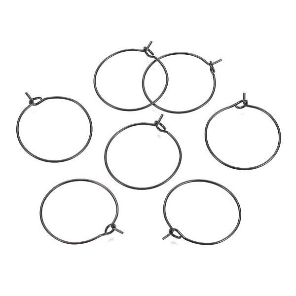 316L Surgical Stainless Steel Hoop Earring Findings