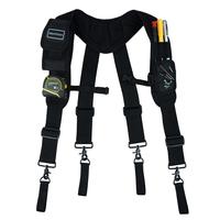 MELOTOUGH Magnetic Tool Belt Suspenders with Magnetic WristBand for Work Belt Padded Suspenders Constrcution tool  belt Heavy...