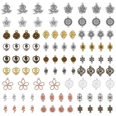 92PCS 23 Style Alloy Pendants