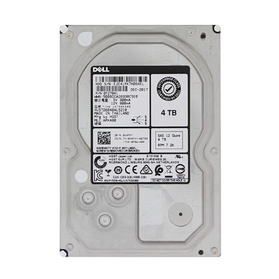 X4FKY Dell 4TB 12Gb/s SAS 7200 3.5-inch 128MB Hard Drive