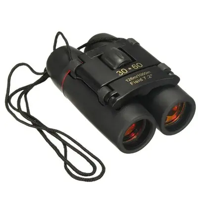 30x60 Day And Night Camping Travel Vision Spotting Scope, Optical Military Folding Binoculars Telescope