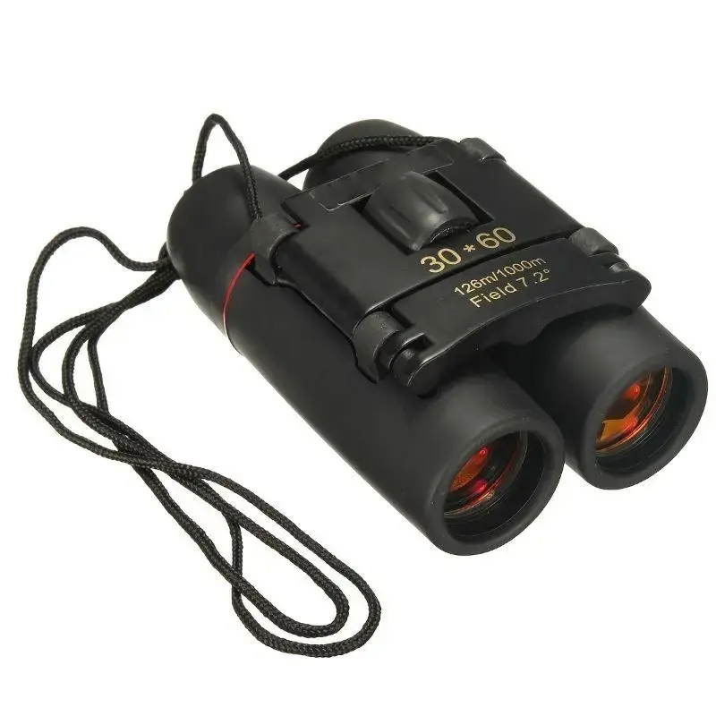 30x60 Day And Night Camping Travel Vision Spotting Scope, Optical Military Folding Binoculars Telescope