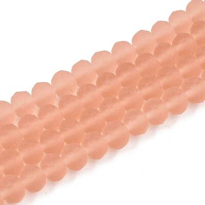 Transparent Glass Beads Strands