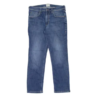 MUSTANG Washington Mens Jeans Blue Slim Straight Stone Wash W32 L30