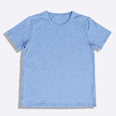 The Everyday T-shirt | Size: L | Color: Light Blue Heather