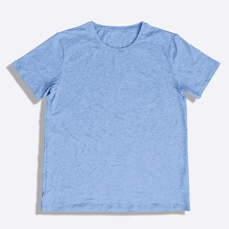 The Everyday T-shirt | Size: L | Color: Light Blue Heather