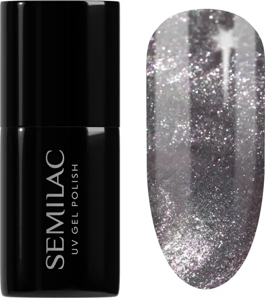 Semilac UV Hybrid Brides Babes Gel Nail Polish with UV/LED Lamp Color 484 The Cute One 7ml