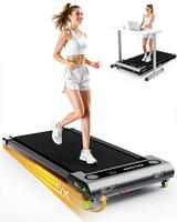 [a weight capacity of up to 330 lbs] Fathersdaygifts Akluer Walking Pad with Incline, Under Desk Treadmill for Home, 2.5HP Po...