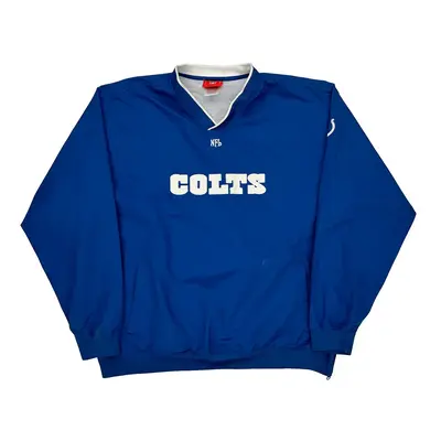 Indianapolis Colts Nfl Nfl Windbreaker - XL Blue Polyester