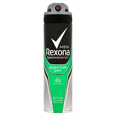 Rexona Spray Antitraspirante Uomo Motionsense Quantum Dry 150 Ml