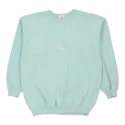 Gap Sweatshirt - Small Blue Cotton Blend