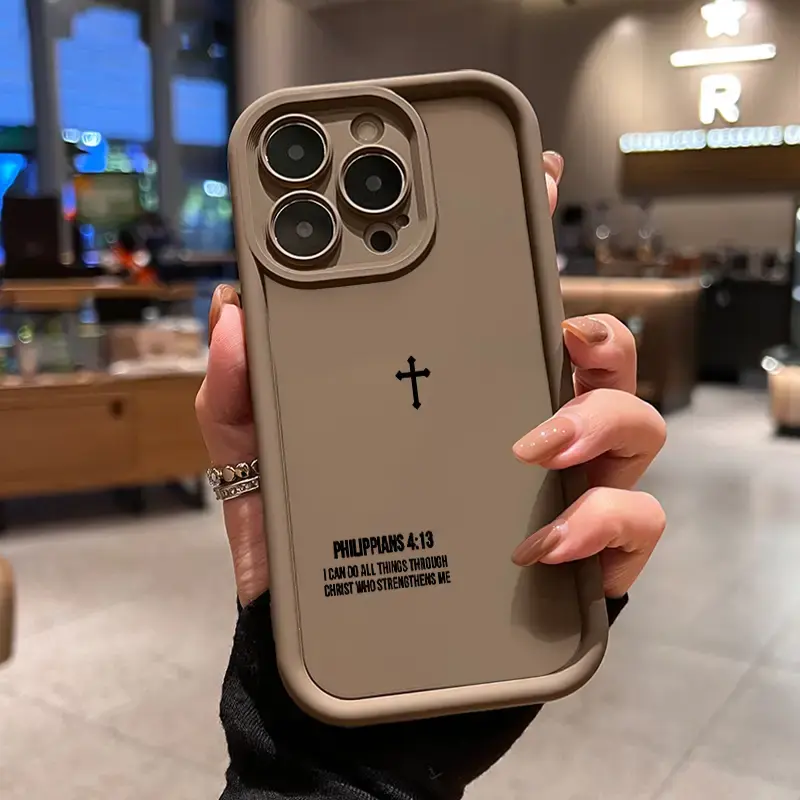 Phone case for iPhone 17 Pro Max 15 Plus 16E 14 13 12 11 XS XR Air Faithful Tech Advanced fashion gift Full Body Protection S...