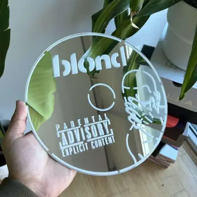 Blonde Album CD Mirror
