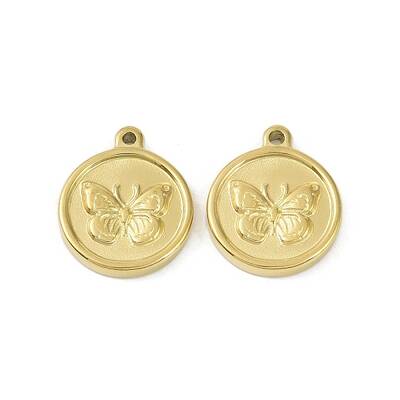 Ion Plating(IP) 304 Stainless Steel Pendants