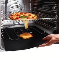 Non-stick Oven Liner, 2pcs High Temperature Resistant Oven Mat, Kitchen Accessories for Microwave Oven, Small Kitchen Gadget...