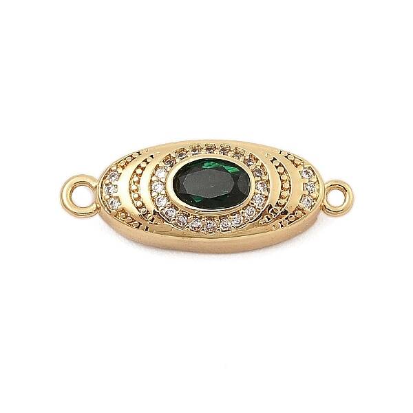 Brass Micro Pave Clear Cubic Zirconia Box Clasps