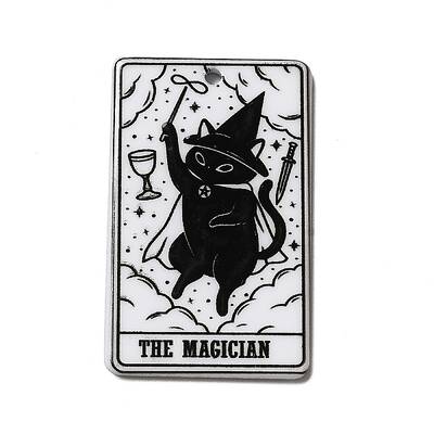 Tarot Theme Printed Acrylic Pendants