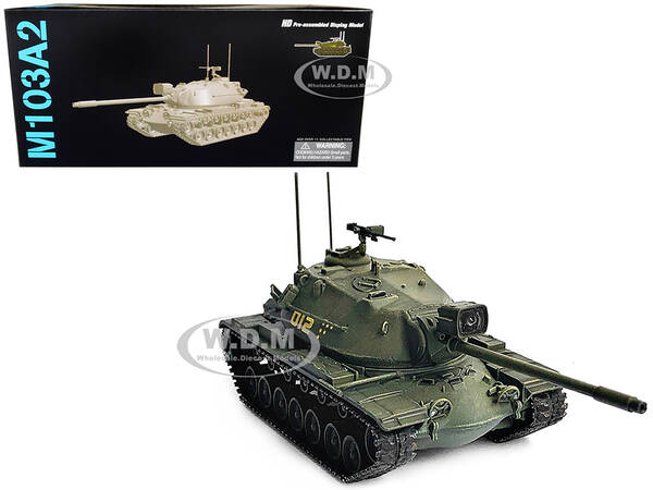 United States M103A2 Heavy Tank D12 Olive Drab \