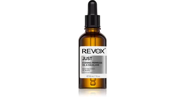 Revox B77 JUST Evening Primrose Oil & Squalane night regenerating oil to restore the skin barrier 30 ml