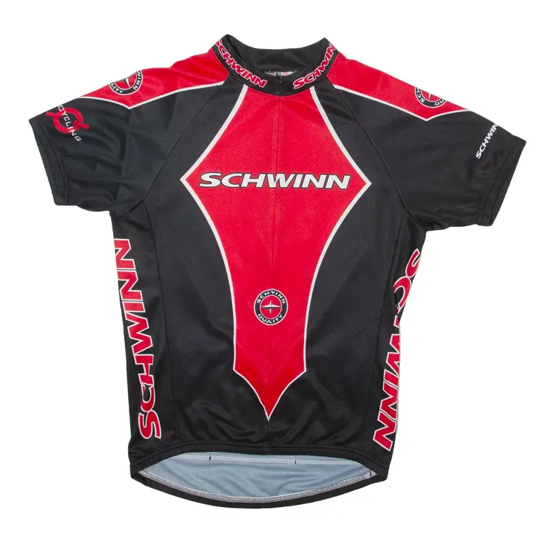 SCHWINN Cycling Full Zip Mens Jersey Black S