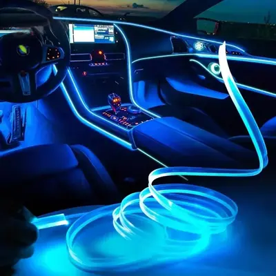 USB Powered LED Car Interior Lighting Kit, Car Accessories, Car Stuff, Interior LED Lights for Car, Car Interior Light with...