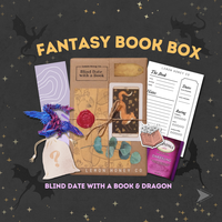 Date with a Book and Dragon | Bookish Gifts Booktok Fantasy Romantasy Sci Fi Gothic Fantasy Literature Novel