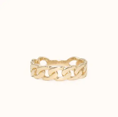 Bold Chain Ring
