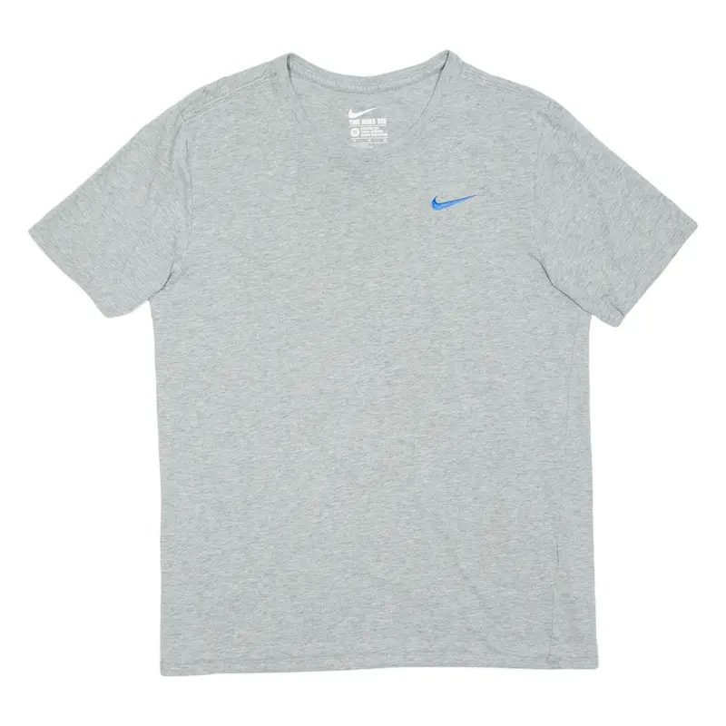 NIKE Mens T-Shirt Grey M
