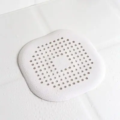 Silicone Shower Drain Hair Catcher, Bathtub Hair Catcher, Shower Drain Cover, Bathroom Accessories & Kitchen Accessories, Hom...