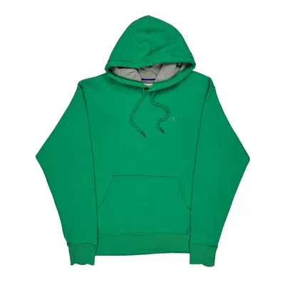 Champion Hoodie - Medium Green Cotton Blend