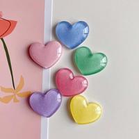 Cute Cartoon Heart Shaped Fridge Magnet, 6 Counts/set Decorative Magnet for Kitchen, Office Whiteboard, Locker & Dishwasher, ...