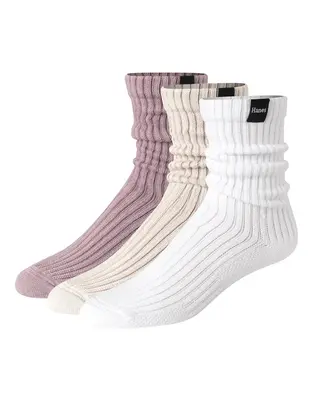 Hanes Originals Supersoft Slouch Crew Socks 3-pairs Underwear Multi Pack Comfortable Fit Soft Stretch Fabric Breathable Hm2g8...