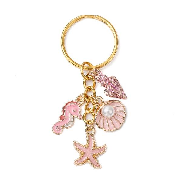 Alloy Enamel Keychain