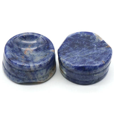 Natural Sodalite Display Base Stand Holder for Crystal