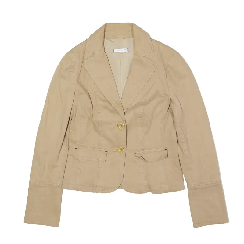 MARELLA SPORT Beige Blazer Jacket UK 12
