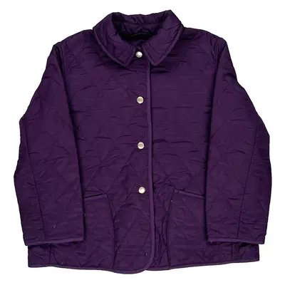 Age 7-8 Burberry Jacket - XS Purple Polyester