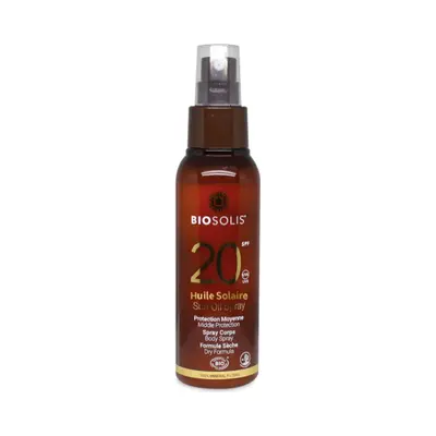 Biosolis Sun Oil Spray LSF 20 100 ml