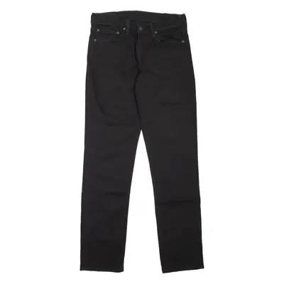 LEVI'S 511 Jeans Mens Black Slim Straight W30 L32