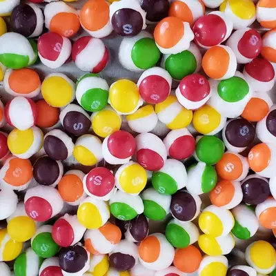 Fiesta Candy Freeze Dried Rainbow Skittles 8oz