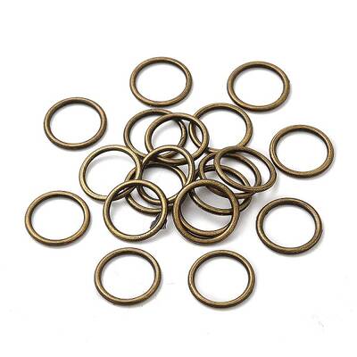 Alloy Closed Jump Rings