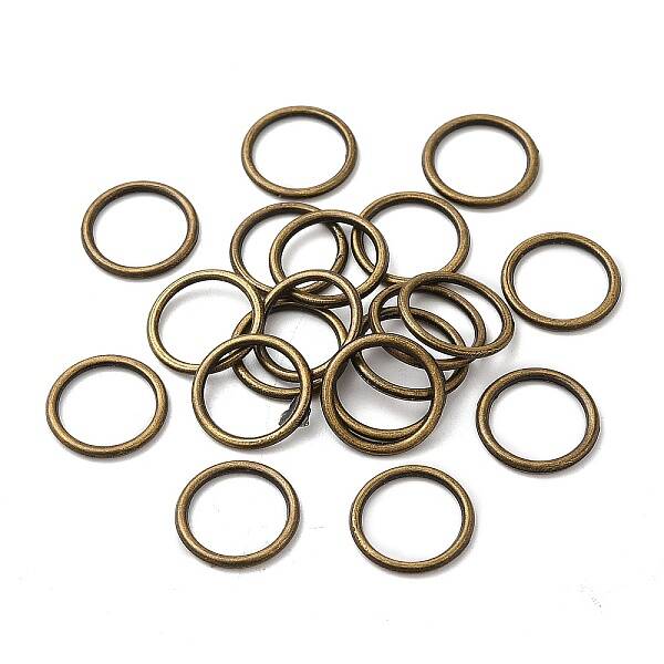 Alloy Closed Jump Rings