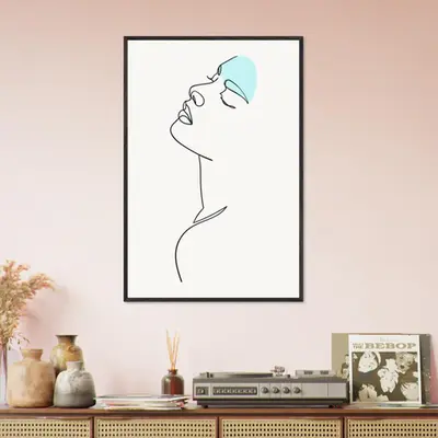 Modern Muse - Abstract Line Art Elegance