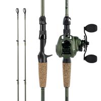 KastKing Spartacus II Twin-Tip Fishing Rod and Reel Combo, Casting Combo, Fishing Poles and Reels Combo, KastFlex IM6 Graphit...