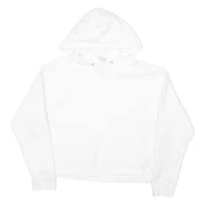CHAMPION REVERSE WEAVE Womens White Hoodie XL
